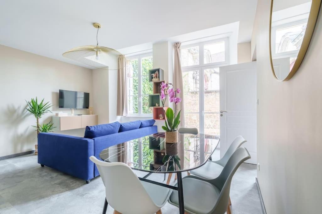Appartement Lumineux Avec Cour Chaumont (Haute-Marne) Exterior foto